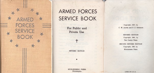 Armed Forces Service Book, 1951