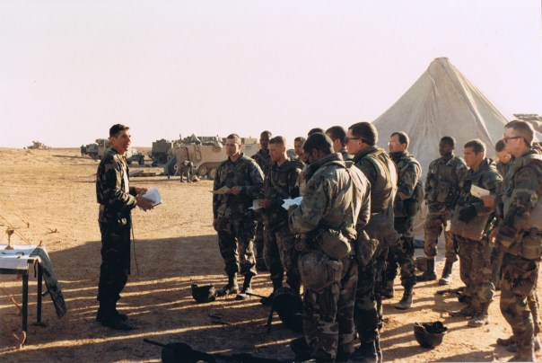 Chaplain Gerald Bebber