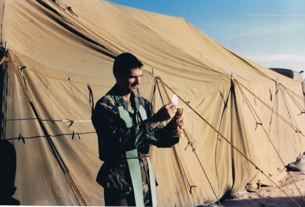 Chaplain Gerald Bebber