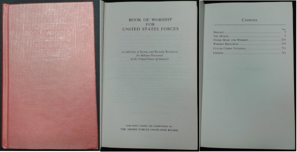 Book of Worship for U.S. Forces, 1974