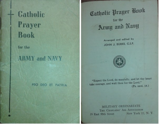 Catholic Prayer Book-Army-Navy