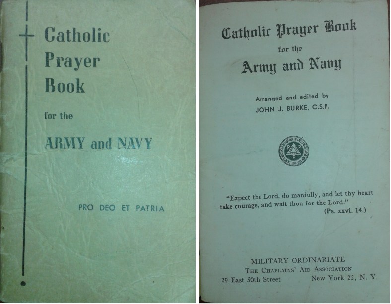 Catholic Prayer Book-Army-Navy
