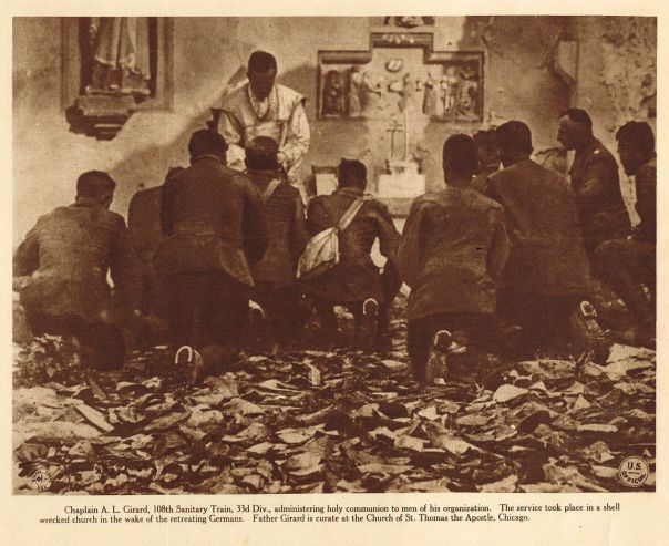 Chaplain AL Girard-WW1-printed 1920