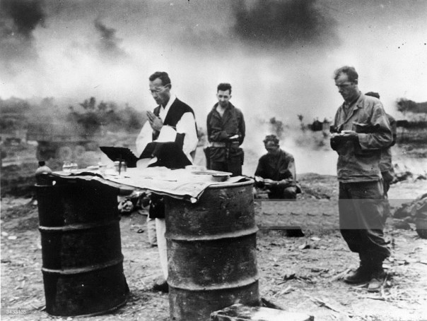 Chaplain on Ie Shima