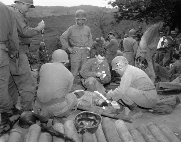 Korean War UNATS Wounded
