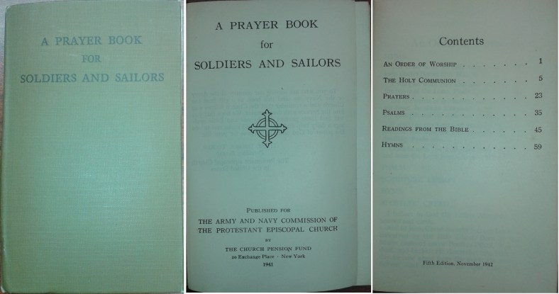 Prayer Book-Soldiers-Sailors-1942