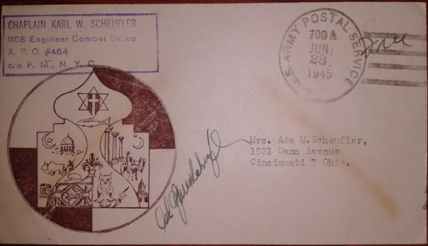 Chaplain Karl Scheufler