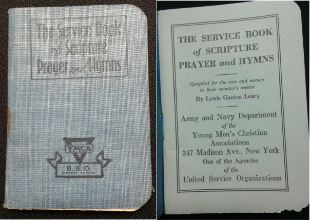 Service Book of Scripture, Prayer and Hymns, 1941