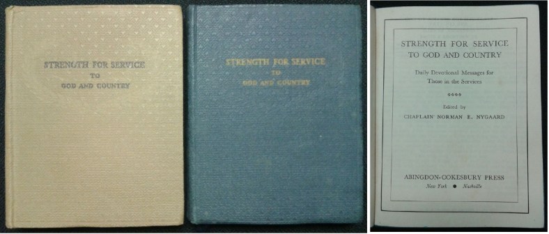 Strength for Service to God and Country, 1942