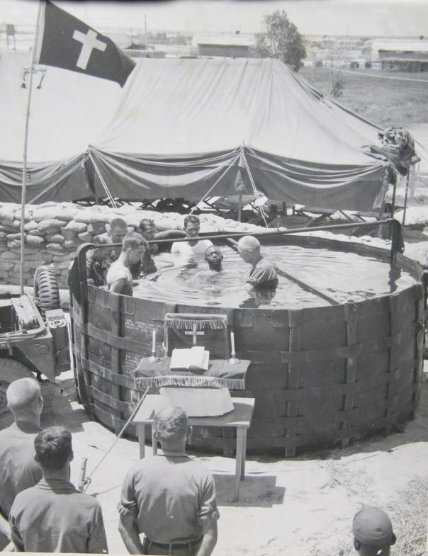 Vietnam chaplain baptism