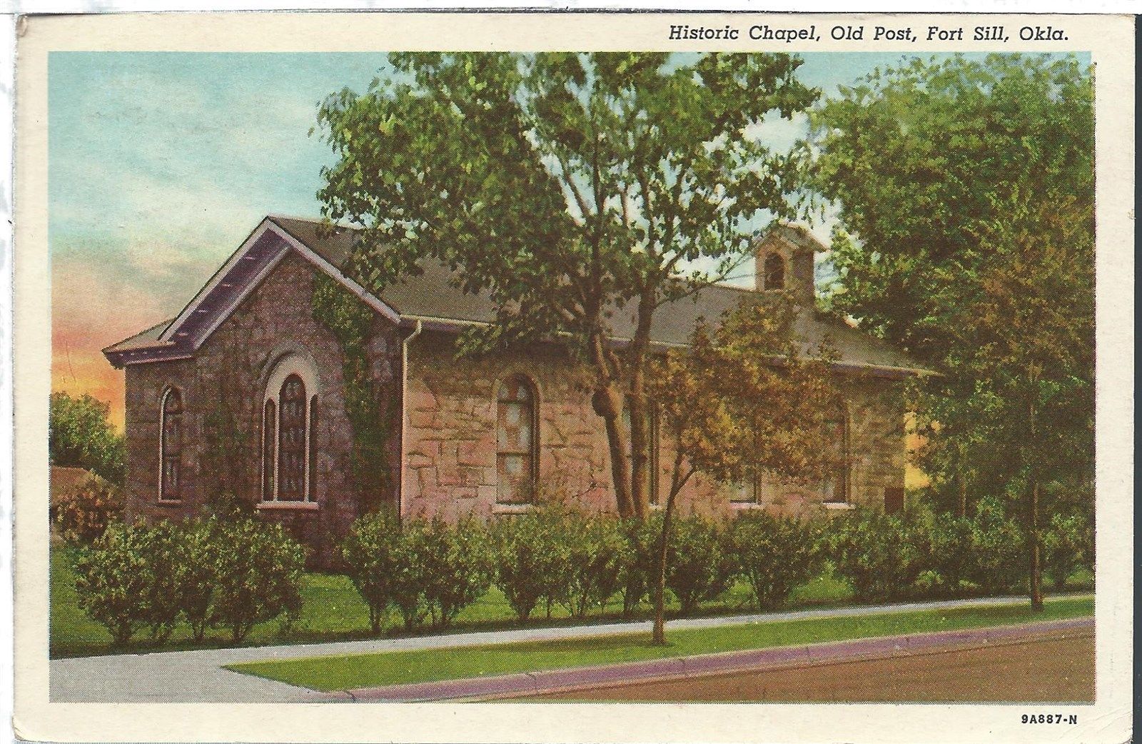 Chapel-Ft-Sill-Old Post Chapel-1942