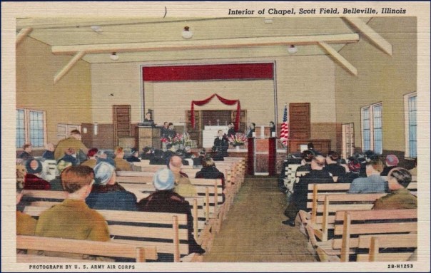 Chapel Interior, Scott Field, Belleville, Illinois