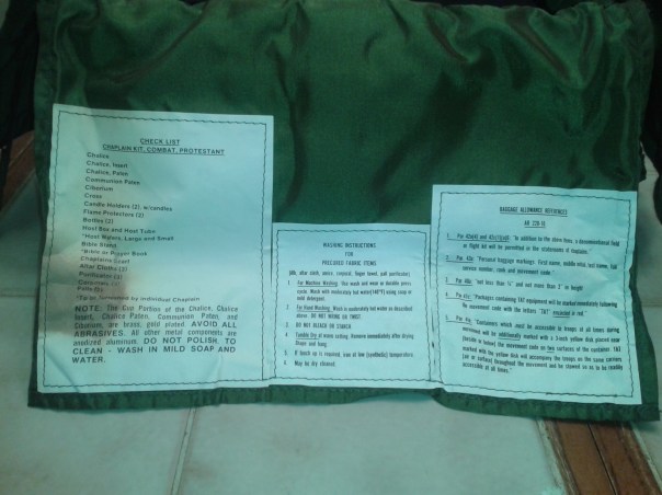 Vietnam era (Type 2) Chaplain Kit