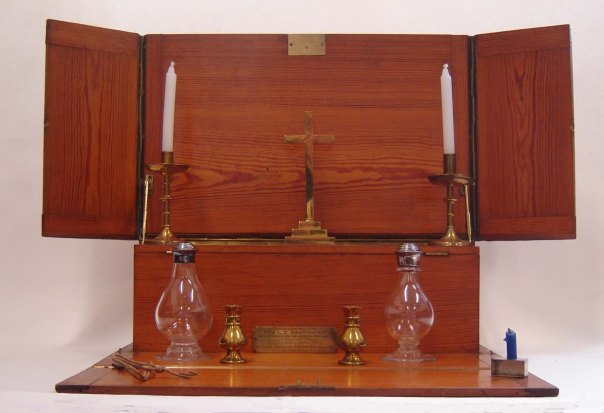 Reverend L E Baumer, chaplain to the 8th Norfolks