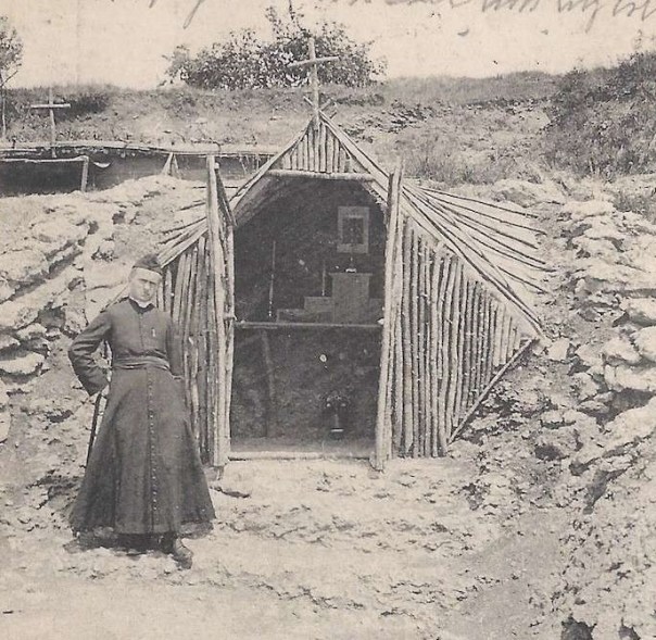 "Meuse - The chaplain's chapel."