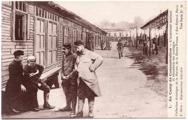 WW1-French Chaplain-Concentration Camp