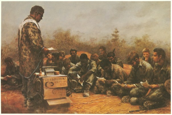 Chaplain Activities: Mass in the Field