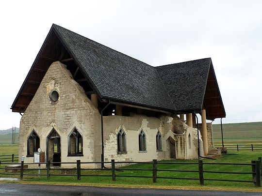 Chapel-Fort Randall-roof