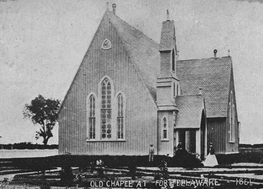 Chapel-Trinity_chapel_at_Fort_Delaware_built_in_1863
