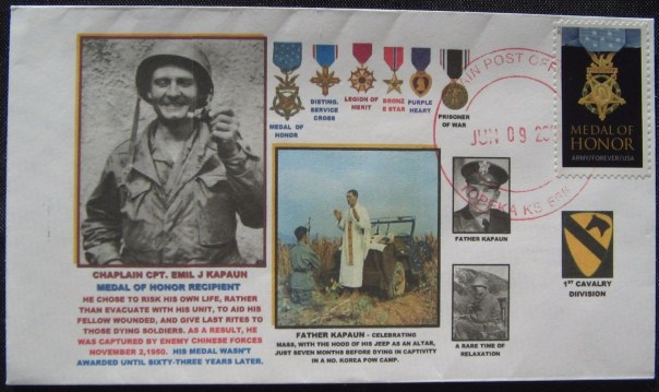 Postal Cover Emil Kapaun
