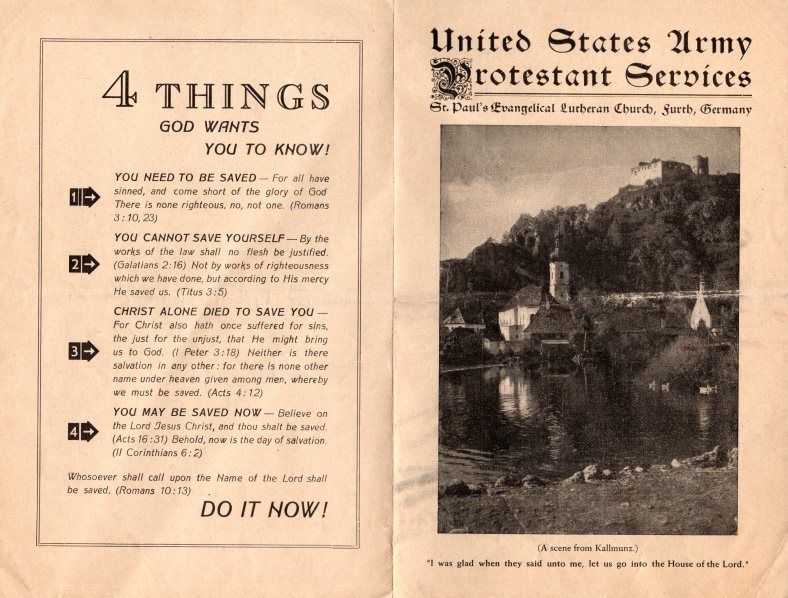 Furth Worship Bulletin