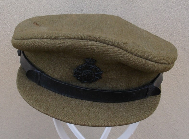 British Chaplain's visor hat - Korean War