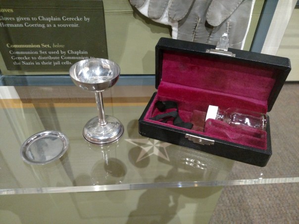Chaplain Gerecke's communion set