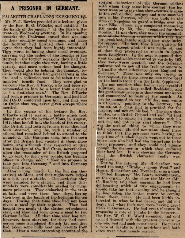 A Prisoner in Germany