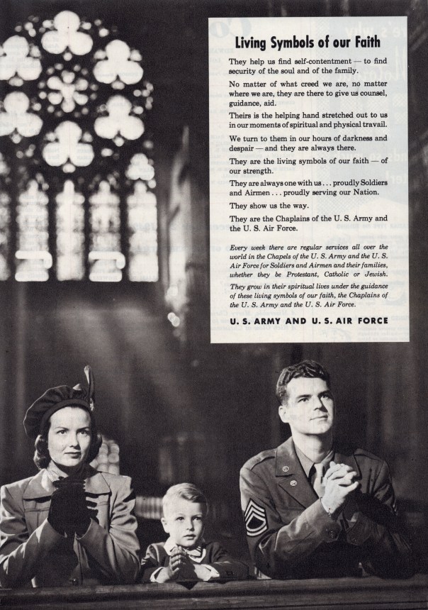 Collier's Chaplain Ad