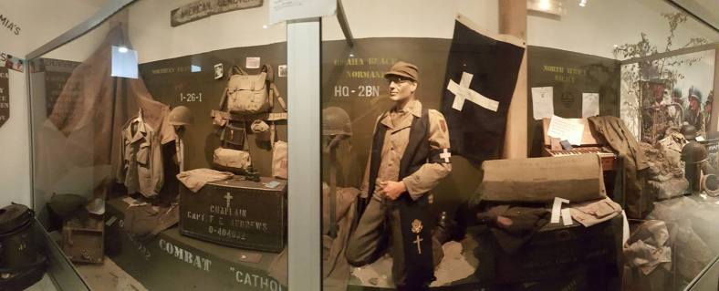 Big Red One Museum Chaplain Display