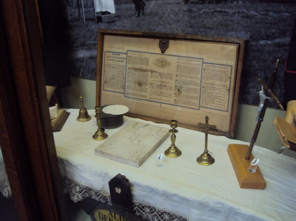 Royal Military Museum Brussels Chaplain Display
