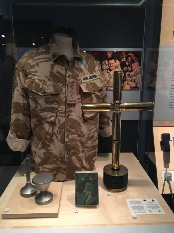 Scottish National War Museum Chaplain Display