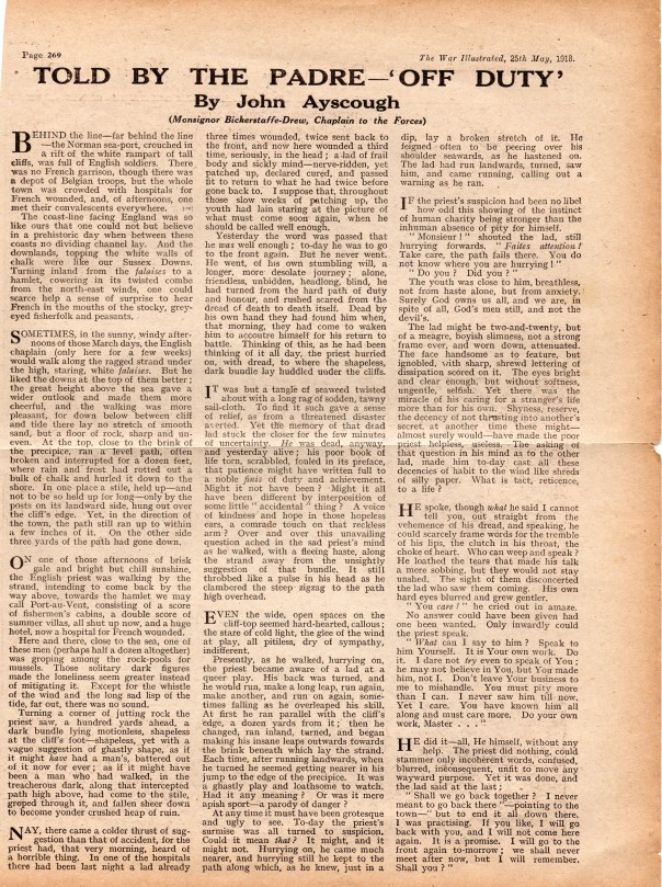 The War Illustrated 25 May 1918