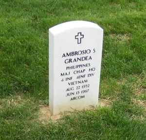 Chaplain-Grandea-Grave-marker